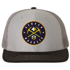 Denver Nuggets 3D Snapback Trucker Hat- Grey/ Charcoal/ Black